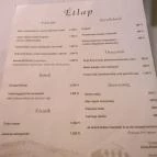 Sárga Borház Vendéglő Mezőzombor - Étlap/itallap