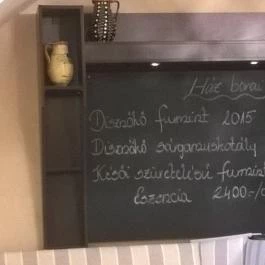 Sárga Borház Vendéglő, Mezőzombor - Egyéb