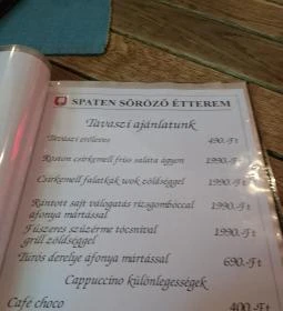 Spaten Söröző Étterem