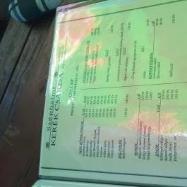 Széphalmi Kerék Csárda, Sátoraljaújhely - Étlap/itallap