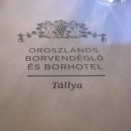 Oroszlános Borvendéglő Tállya - Egyéb