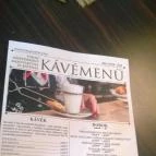 Tokaji Kávépörkölő Manufaktúra Tokaj - Étlap/itallap