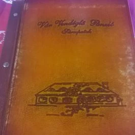 Vár Vendéglő Sárospatak - Étlap/itallap