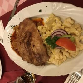 Tabáni Gösser Étterem, Budapest - Étel/ital