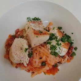 Kikötő Étterem, Szigliget - Étel/ital