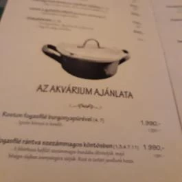 Szőlőskert, Szombathely - Étlap/itallap