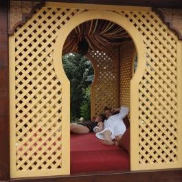 Mesés Shiraz Hotel Egerszalók - Medence/kert