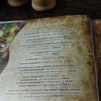 Bécsikapu Étterem Kőszeg - Étlap/itallap