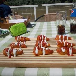 Kérész Kikötő & Étterem Tiszabercel - Étel/ital