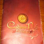 Cadran Pizzéria Pub Ráckeve - Étlap/itallap