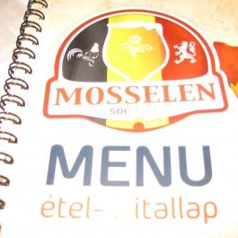 Mosselen Étterem Budapest - Étlap/itallap