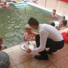 Hotel Gara Gyógy- és Wellness Szálloda, Füzesgyarmat - Medence/kert