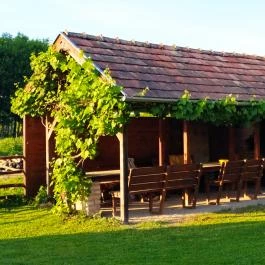 Barátságos Faházak Kehidakustány - Külső kép