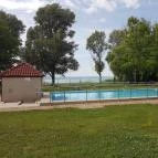 Hotel Három Hattyú Balatonföldvár - Medence/kert