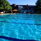Thermál Apartmanház Komárom - Medence/kert