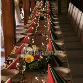 Halascsárda Panzió, Akasztó - Vendéglátás