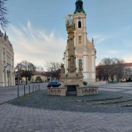 Szentháromság szobor Szekszárd - Külső kép