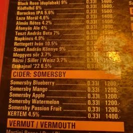 101 Klub Budapest - Egyéb