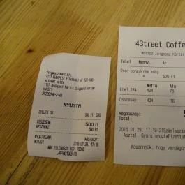 4 Street Coffee, Budapest - Egyéb