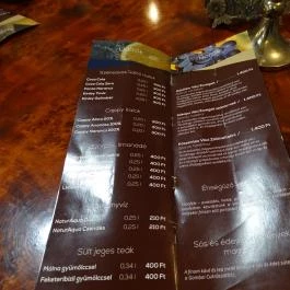 Adullám Kávézó Vác - Étlap/itallap