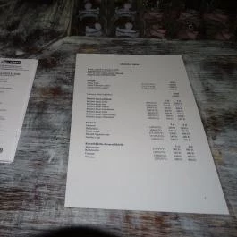 Ahoj Csehó Food, Budapest - Étlap/itallap