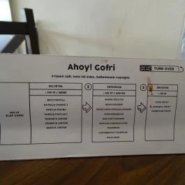 Ahoy! - Waffle, Chocolate & Lemonade, Budapest - Étlap/itallap