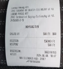 Albán Lora Pékség Törökbálint