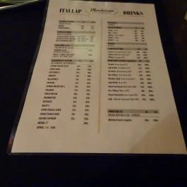 Almárium Bisztró, Budapest - Étlap/itallap