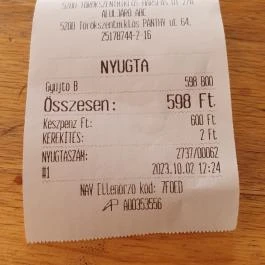 Aluljáró Cuki, Törökszentmiklós - Egyéb