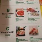 Amy Vietnamese Pho Budapest - Étlap/itallap