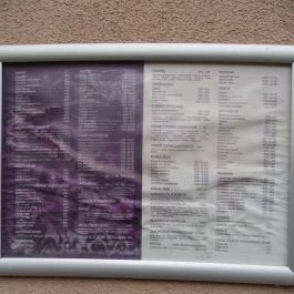 Angelato Fagyizó és Kávézó Vác - Étlap/itallap