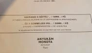 Anyukám Mondta Étterem Encs - Egyéb