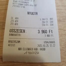 Aradi kisvendéglő Szeged - Egyéb