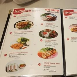 Asian Cuisine Pho, Budapest - Étlap/itallap