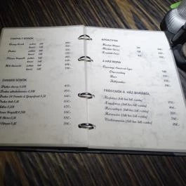 Atlantis Bisztró & Biliárd, Budapest - Étlap/itallap