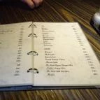 Atlantis Bisztró & Biliárd Budapest - Étlap/itallap