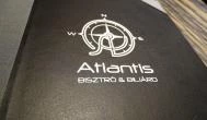 Atlantis Bisztró & Biliárd Budapest - Étlap/itallap