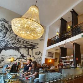 Belvárosi Auguszt Cukrászda Budapest - Belső