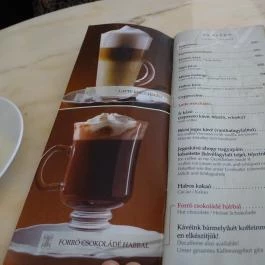 Belvárosi Auguszt Cukrászda Budapest - Étlap/itallap