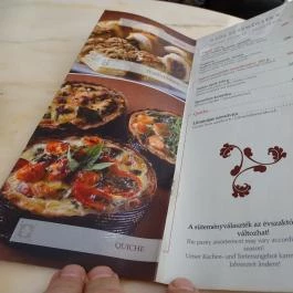 Belvárosi Auguszt Cukrászda Budapest - Étlap/itallap