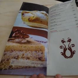 Belvárosi Auguszt Cukrászda Budapest - Étlap/itallap