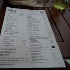 Babka Budapest - Étlap/itallap