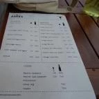 Babka Budapest - Étlap/itallap