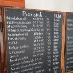 Badacsonyi Szürkebarát Borozó Badacsonytomaj - Étlap/itallap