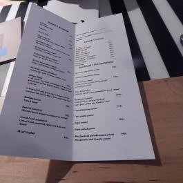 Bajusz Bár, Budapest - Étlap/itallap