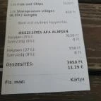 Bakter Balatonmáriafürdő - Étlap/itallap