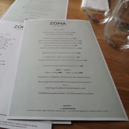 ZONA Bisztró, Budapest - Étlap/itallap