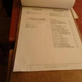 Bamba Marha Burger - Október 6. utca, Budapest - Étlap/itallap