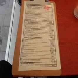 Bao Bao Dim Sum Bar, Budapest - Étlap/itallap