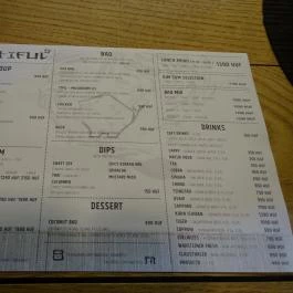 Baotiful, Budapest - Étlap/itallap